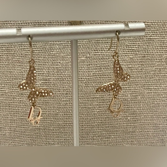 CHRISTIAN DIOR Butterfly Necklace and Earrings Set - Picture 7 of 8